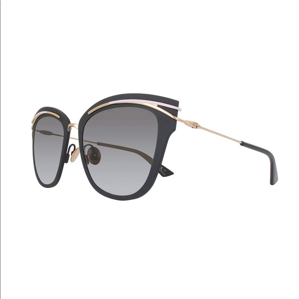 So Dior square Cat Eye black 53mm sunglasses NEW - Picture 4 of 16